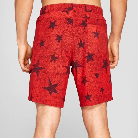 MEN'S PATRIOTIC SWIMWEAR - Picture 2 of 3